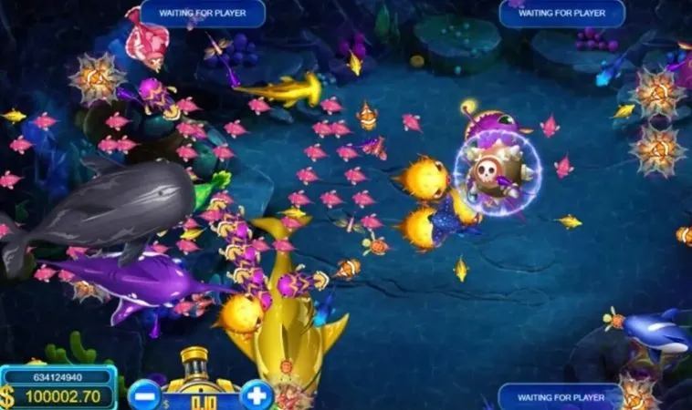 Bắn Cá Vua Hải Tặc Với FUN88: Chinh Phục Đại Dương Thưởng Lớn 2 Giao diện chơi Bắn Cá Vua Hải Tặc tại FUN88