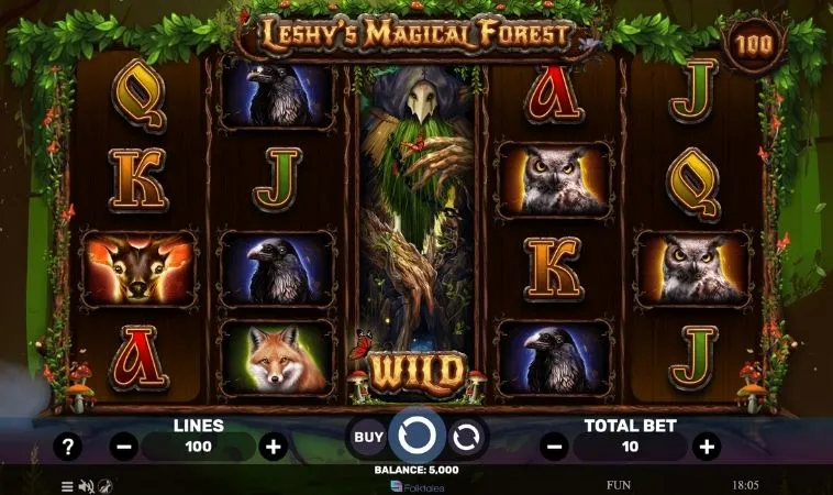 Bí Mật Nổ Hũ Rừng Xanh FUN88: Chinh Phục Jackpot Khủng 2 Giao diện chơi Nổ Hũ Rừng Xanh FUN88